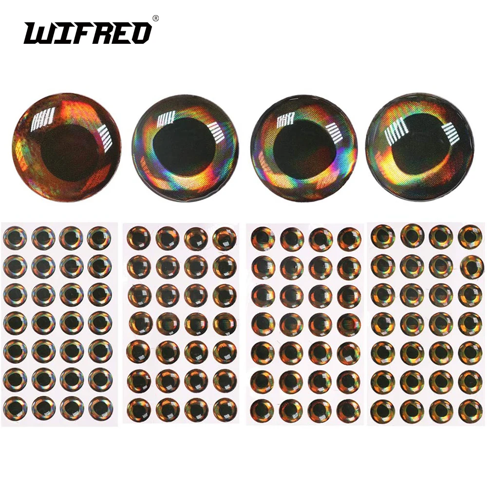 Wifreo 400pcs/pack 3D Fish Lure Eyes Fly Tying Epoxy Fish Eyes For Streamer Fly Tying Material
Wifreo 400pcs/pack 3D Fish Lure Eyes Fly Tying Epoxy Fish Eyes For Streamer Fly Tying Material