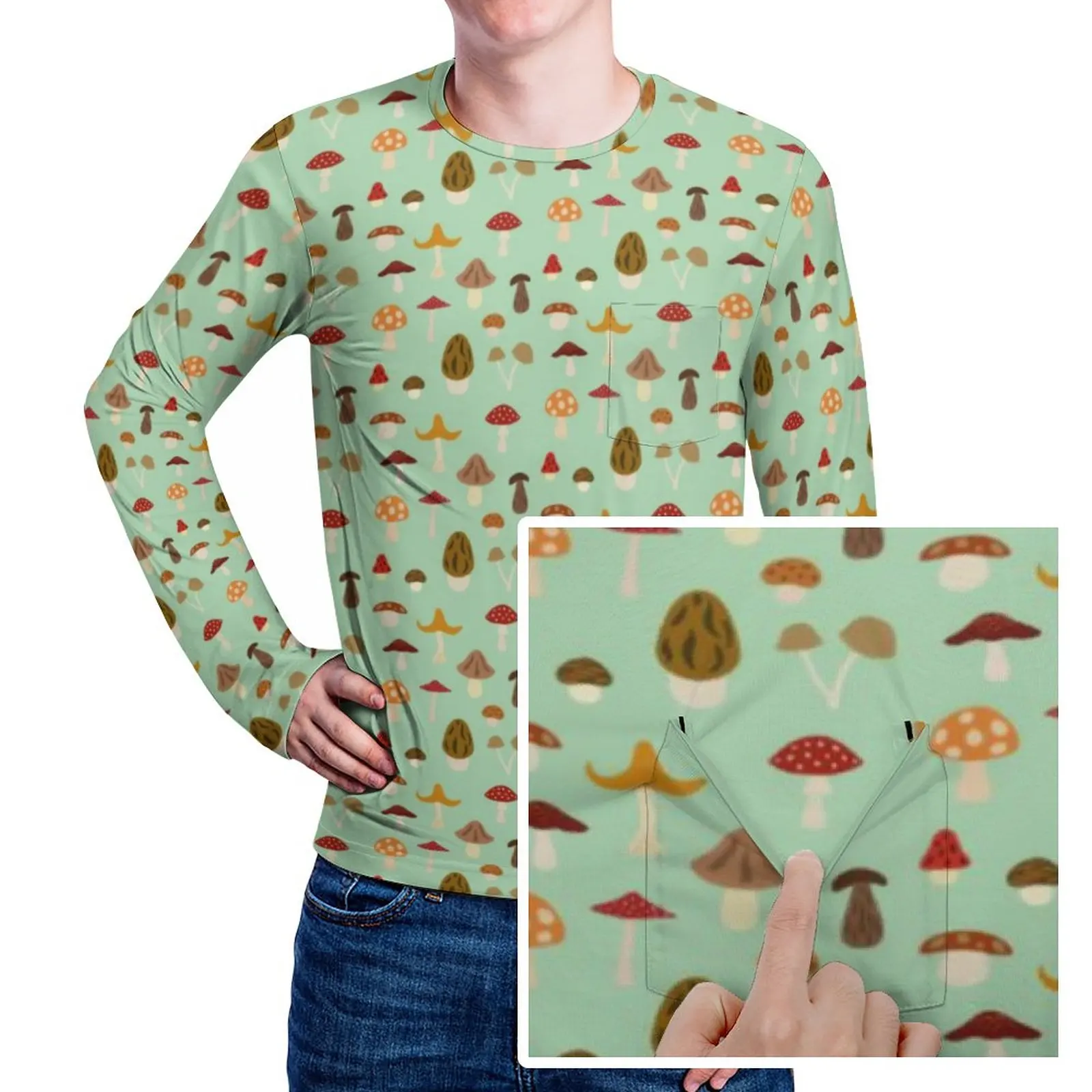 Autumn Mushrooms T-Shirt Spring Cute Little Mushroom Basic T Shirts Men Harajuku Graphic Tshirt 3XL 4XL 5XL
Autumn Mushrooms T-Shirt Spring Cute Little Mushroom Basic T Shirts Men Harajuku Graphic Tshirt 3XL 4XL 5XL