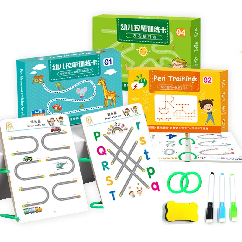 Детские игрушки Монтессори для детей, ручка управления, ручная тренировка, цветная форма, математическая игра, набор книг, развивающие игру...
Детские игрушки Монтессори для детей, ручка управления, ручная тренировка, цветная форма, математическая игра, набор книг, развивающие игру...