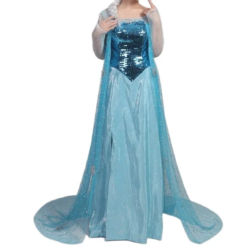 Снежная королева Эльза Косплей Костюм Платье принцессы Хэллоуин женский Рождественский подарок на заказ
Снежная королева Эльза Косплей Костюм Платье принцессы Хэллоуин женский Рождественский подарок на заказ