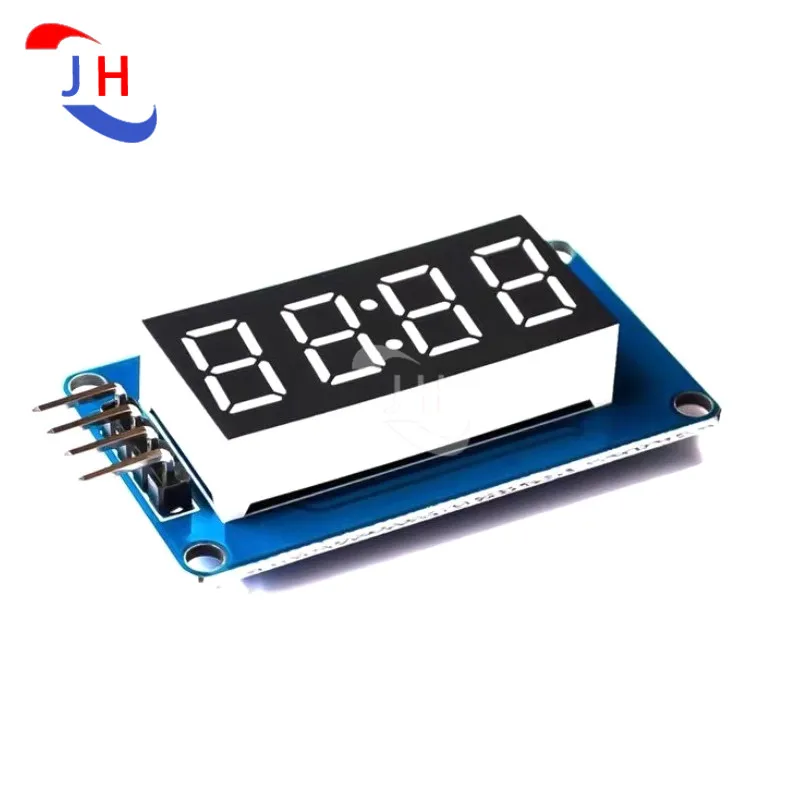 TM1637 LED Display Module For Arduino 7 Segment 4 Bits 0.36 Inch Clock RED Anode Digital Tube Four Serial Driver Board Pack
TM1637 LED Display Module For Arduino 7 Segment 4 Bits 0.36 Inch Clock RED Anode Digital Tube Four Serial Driver Board Pack