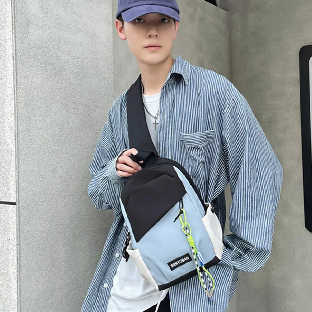 Nylon Contrast Shoulder Bag Letter Printed Backpack Zipper Crossbody Bag Waterproof Large Capacity Handbag For Unisex Travel Bag
Nylon Contrast Shoulder Bag Letter Printed Backpack Zipper Crossbody Bag Waterproof Large Capacity Handbag For Unisex Travel Bag