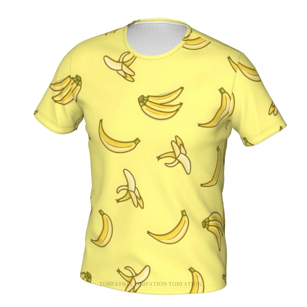 Cute Banana Yellow Polyester Print T Shirt Outdoor Sports Quick-drying Clothes Casual Loose T-Shirt Street Tees
Cute Banana Yellow Polyester Print T Shirt Outdoor Sports Quick-drying Clothes Casual Loose T-Shirt Street Tees