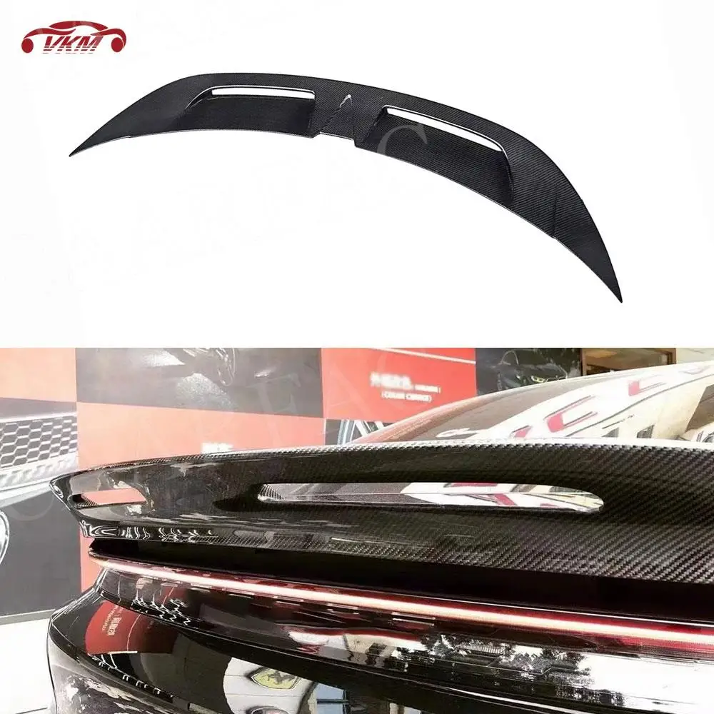 Carbon Fiber Rear Lip Spoiler for Porsche Taycan 2019+ Rear Trunk Lip Wing Duck Spoiler Car Styling
Carbon Fiber Rear Lip Spoiler for Porsche Taycan 2019+ Rear Trunk Lip Wing Duck Spoiler Car Styling