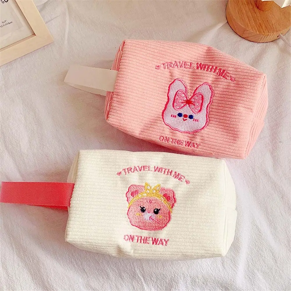 Ladies Cute Student Gift Ins Bear Children Female Travel Cosmetic Bag Wrist Toiletry Bags Coin Purse Pencil Case
Ladies Cute Student Gift Ins Bear Children Female Travel Cosmetic Bag Wrist Toiletry Bags Coin Purse Pencil Case