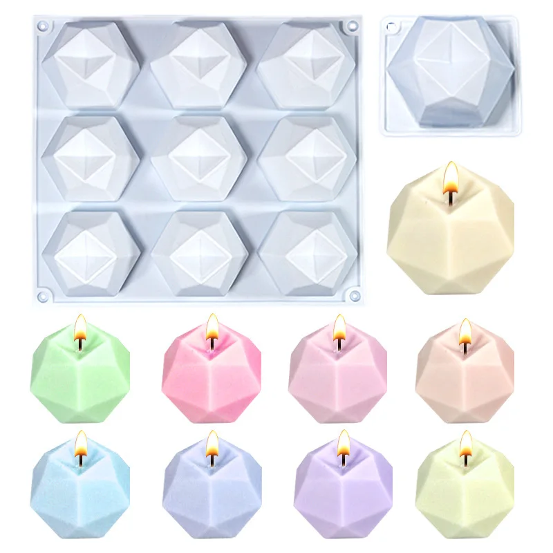 2023 New diy drip glue mold 9 even diamond shaped magic ball candle aromatherapy silicone mold ins popular candle making kit
2023 New diy drip glue mold 9 even diamond shaped magic ball candle aromatherapy silicone mold ins popular candle making kit