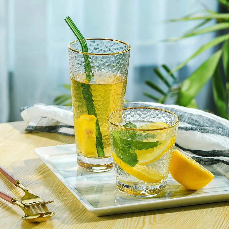 Japanese-style Phnom Penh Hammer Pattern Glass Cup Juice Drinking Water Household Milk Drink Cup
Japanese-style Phnom Penh Hammer Pattern Glass Cup Juice Drinking Water Household Milk Drink Cup
