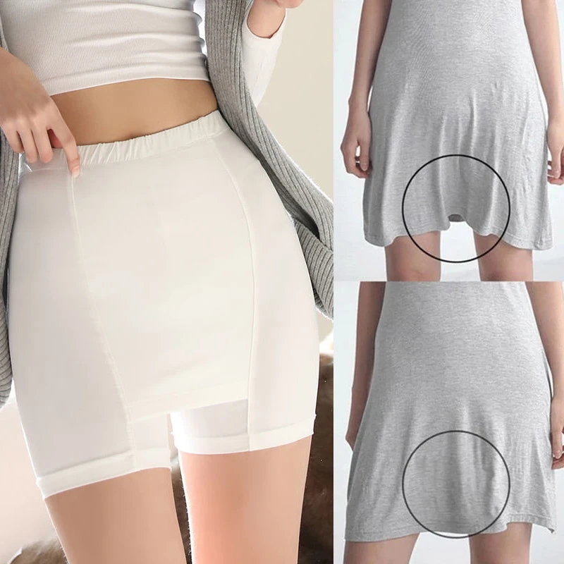 Plus Size Women Safety Short Pants Double Layer Panties Summer Safety Elastic Shorts Under Skirt Female Seamless Underwear Short
Plus Size Women Safety Short Pants Double Layer Panties Summer Safety Elastic Shorts Under Skirt Female Seamless Underwear Short