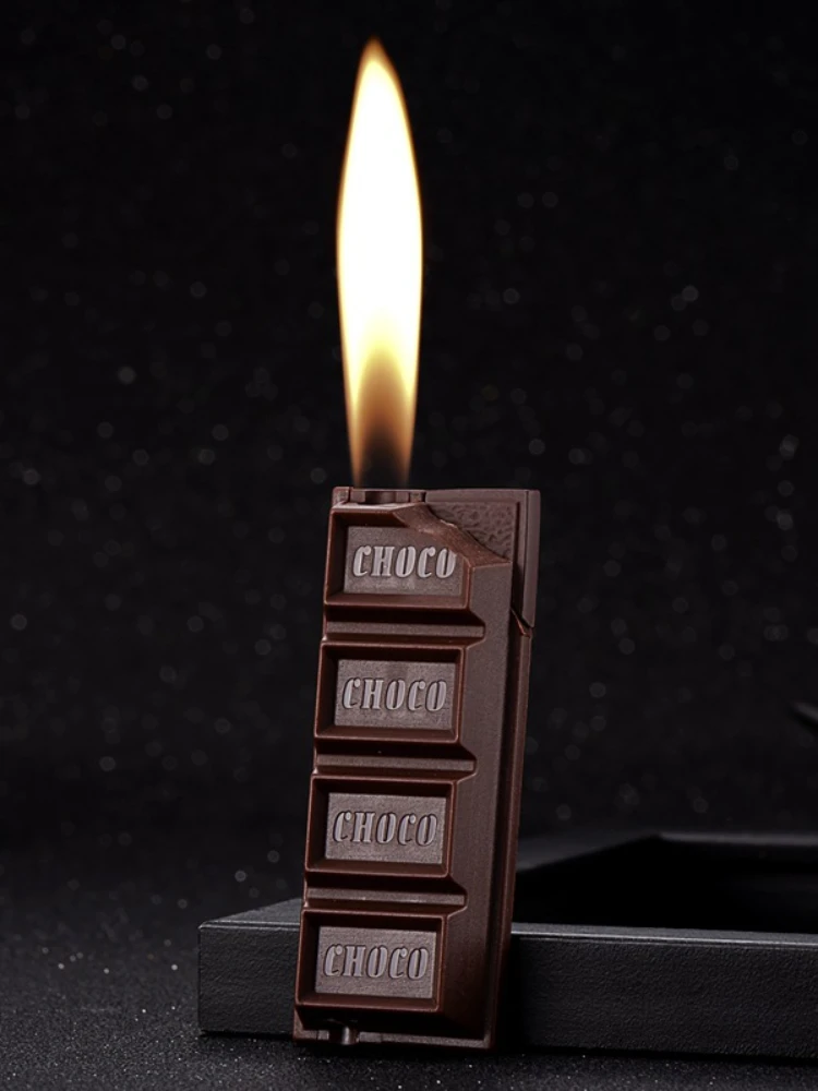 Creative Personality Chocolate Lighter Flame Lighter Cigarette Lighter Inflatable Smoking Set Gift
Creative Personality Chocolate Lighter Flame Lighter Cigarette Lighter Inflatable Smoking Set Gift
