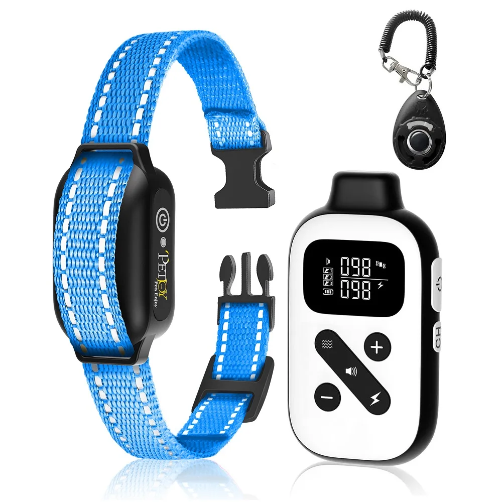 Ошейник для дрессировки собак с дистанционным управлением, 3600 футов, ошейник для дрессировки и автоматической защиты от лая, 3 режима-звуковой сигнал, вибрация и удар, водонепроницаемость IPX7
Ошейник для дрессировки собак с дистанционным управлением, 3600 футов, ошейник для дрессировки и автоматической защиты от лая, 3 режима-звуковой сигнал, вибрация и удар, водонепроницаемость IPX7