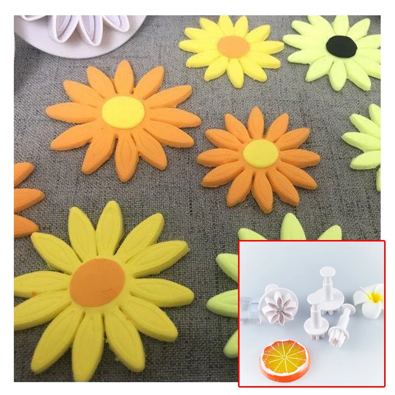 4Pcs/Set Daisy Spring Mold Biscuit Mold Plastic Baking Small Cake Mold Sugar Turning Tool
4Pcs/Set Daisy Spring Mold Biscuit Mold Plastic Baking Small Cake Mold Sugar Turning Tool