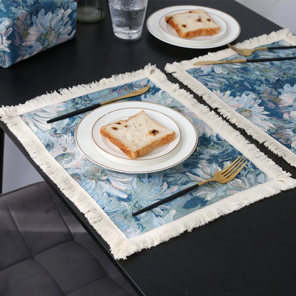 Cotton Linen Woven Placemat Heat Resistant Table Dinner Mat Coffee Placemat Holiday Decor Mat Home Table Decoration
Cotton Linen Woven Placemat Heat Resistant Table Dinner Mat Coffee Placemat Holiday Decor Mat Home Table Decoration
