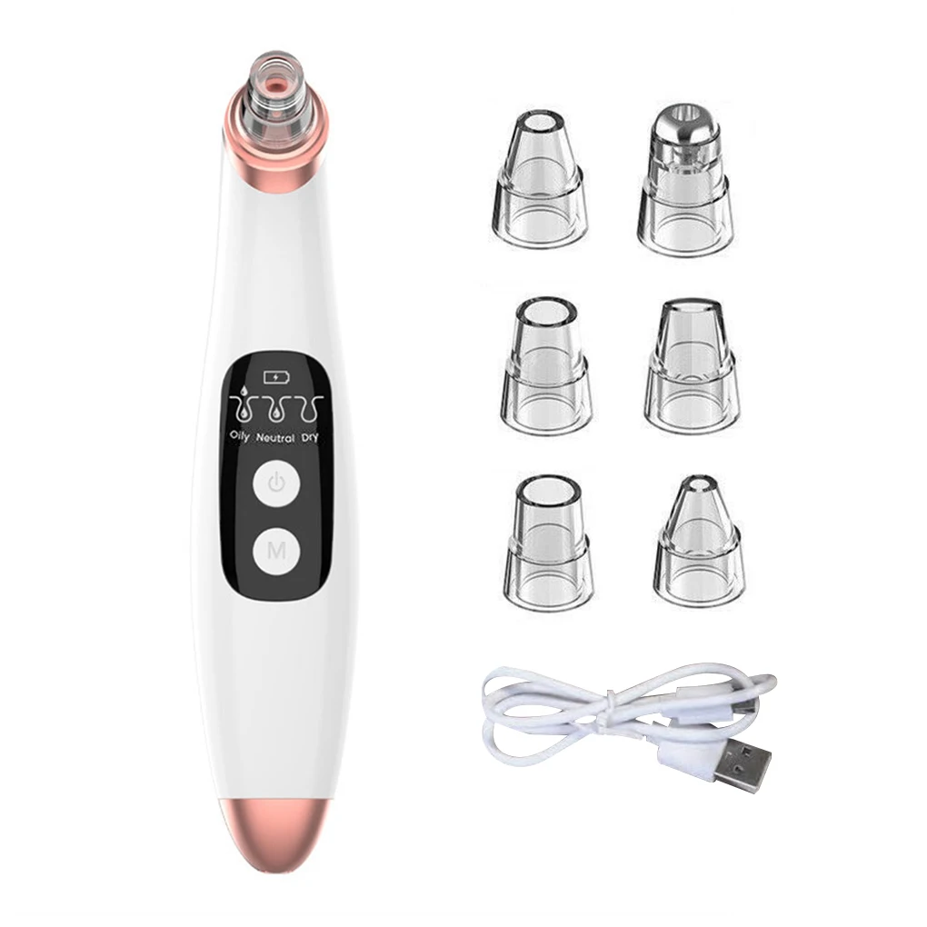 Электрический прибор для удаления черных точек, вакуумный перезаряжаемый прибор для чистки пор лица
Электрический прибор для удаления черных точек, вакуумный перезаряжаемый прибор для чистки пор лица