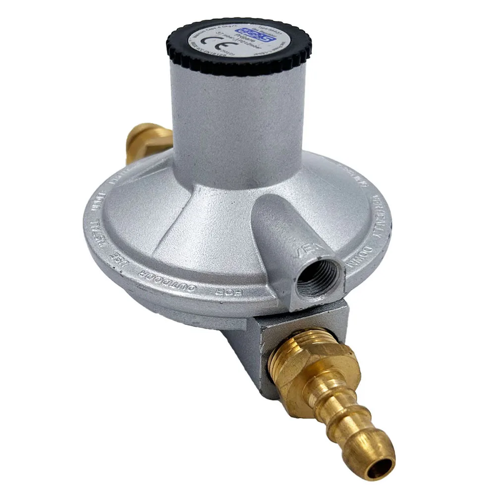 Adjustable Gas Pressure Regulator LPG Propane Regulator with Nozzle 0 7mm CSA Certified Flow Capacity 47600 BTU/HR
Adjustable Gas Pressure Regulator LPG Propane Regulator with Nozzle 0 7mm CSA Certified Flow Capacity 47600 BTU/HR