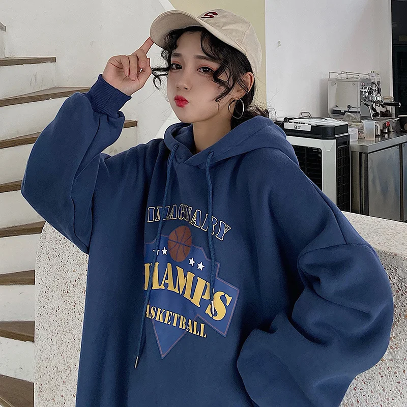 QNPQYX New Autumn Fashion Office Lady Sweatshirts Women's Thickened Plus Velvet Hoodies Ins Loose Korean Style Bf Girls Jacket
QNPQYX New Autumn Fashion Office Lady Sweatshirts Women's Thickened Plus Velvet Hoodies Ins Loose Korean Style Bf Girls Jacket