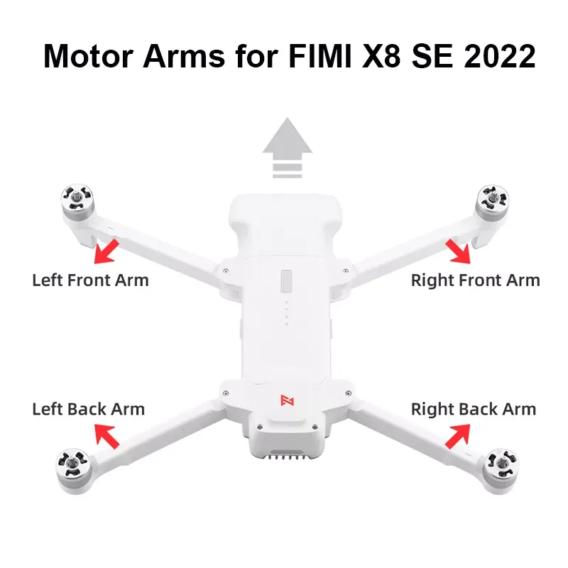 Instock Repair Spare Parts Motor Arms for FIMI X8 SE 2022 Drone Left Right Front Rear Back Motor Arm Leg Replacement Accessories
Instock Repair Spare Parts Motor Arms for FIMI X8 SE 2022 Drone Left Right Front Rear Back Motor Arm Leg Replacement Accessories