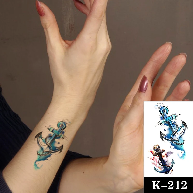 Anchor Waterproof Temporary Tattoo Sticker Black Wolf Spider Totem Arrow Roses Fake Tattoos Flash Tatoos Hand Body Art Women Men
Anchor Waterproof Temporary Tattoo Sticker Black Wolf Spider Totem Arrow Roses Fake Tattoos Flash Tatoos Hand Body Art Women Men