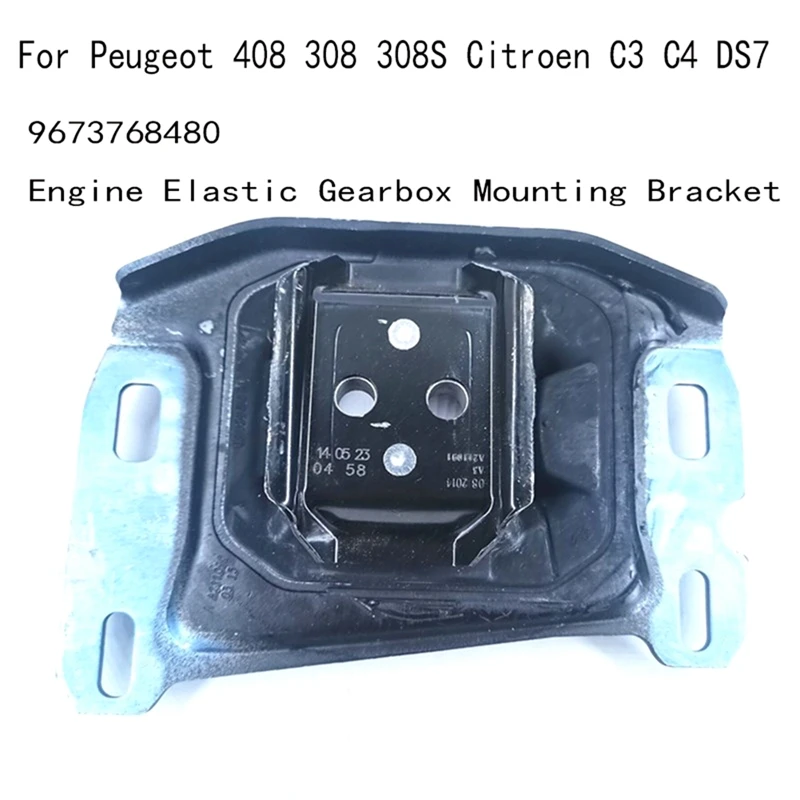 9673768480 Engine Elastic Gearbox Mounting Bracket Mount Holder For Peugeot 408 308 308S Citroen C3 C4 DS7 
9673768480 Engine Elastic Gearbox Mounting Bracket Mount Holder For Peugeot 408 308 308S Citroen C3 C4 DS7