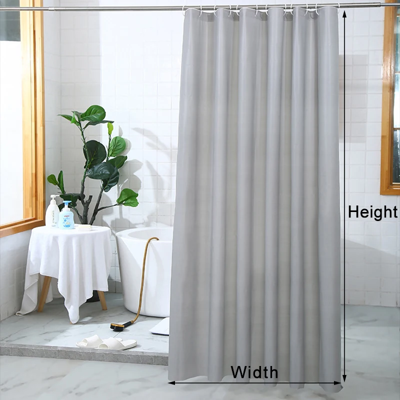 Waterproof Shower Curtain PEVA Thicken Bathroom Screens With Hook Mildew Proof Durable Bathtub Curtains Home Living Room Decor
Waterproof Shower Curtain PEVA Thicken Bathroom Screens With Hook Mildew Proof Durable Bathtub Curtains Home Living Room Decor