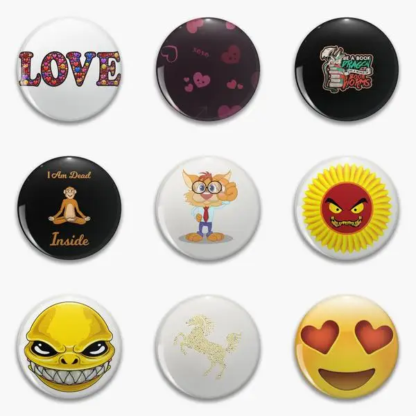 Love With Hearts And s Pattern Soft Button Pin Customizable Decor Creative Collar Fashion Women Metal Brooch Cute Hat Funny
Love With Hearts And s Pattern Soft Button Pin Customizable Decor Creative Collar Fashion Women Metal Brooch Cute Hat Funny