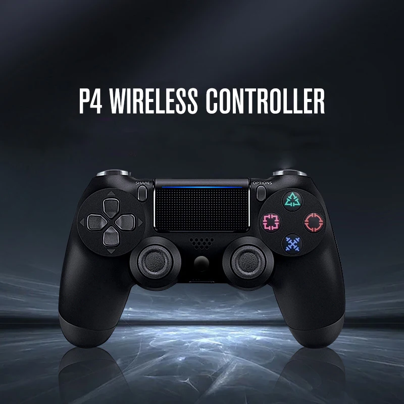 Wireless Game Controller for PS4 Console Bluetooth-compatible 3D Rocker Dual Motor Vibration 6 Axis Fit PC Android Smartphone
Wireless Game Controller for PS4 Console Bluetooth-compatible 3D Rocker Dual Motor Vibration 6 Axis Fit PC Android Smartphone