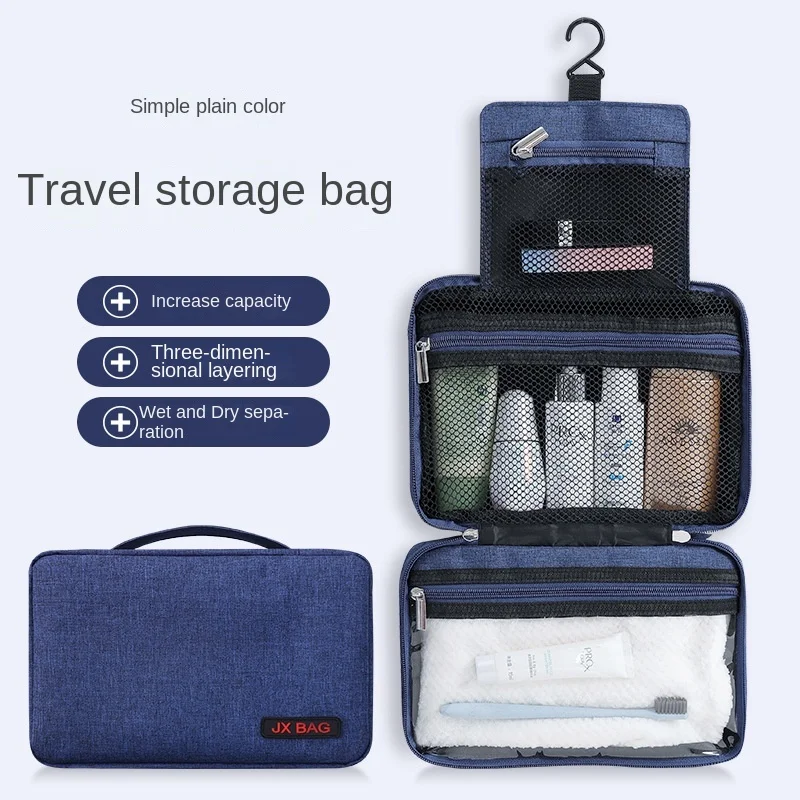 2023 New Large Hanging Travel Toiletries Bag Men Makeup Organizer Women's Cosmetic Bag Waterproof Storage Bathroom Wash Bag 
2023 New Large Hanging Travel Toiletries Bag Men Makeup Organizer Women's Cosmetic Bag Waterproof Storage Bathroom Wash Bag