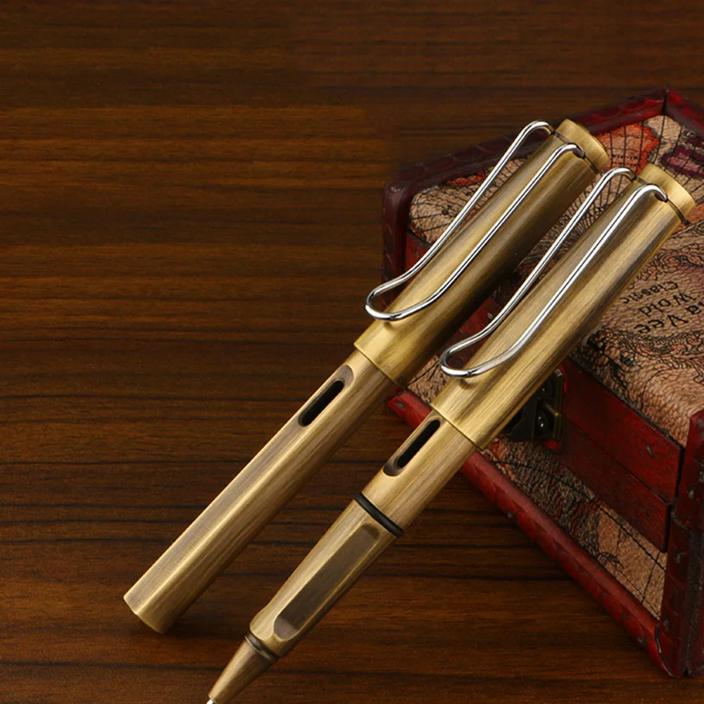 Handmade Full Brass Roller Pen Tactical Pen Stainless Steel Clip Self Defense EDC as Personalized Gift Customized
Handmade Full Brass Roller Pen Tactical Pen Stainless Steel Clip Self Defense EDC as Personalized Gift Customized