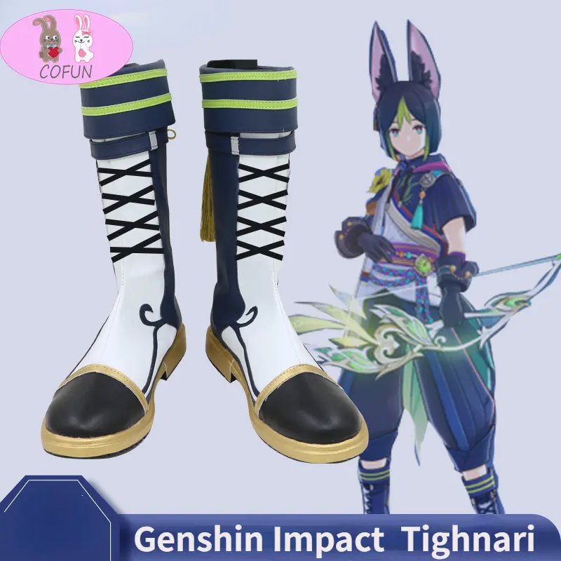 COFUN Genshin Impact Tighnari Cosplay Shoes Halloween Carnival Party Outfit Women Anime Cosplay Shoes Role Play
COFUN Genshin Impact Tighnari Cosplay Shoes Halloween Carnival Party Outfit Women Anime Cosplay Shoes Role Play