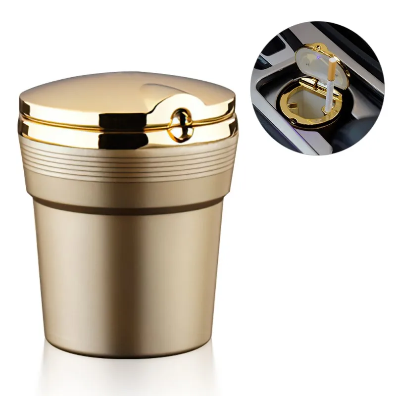 Universal Car Ashtray With Led Lights With Cover Personality Covered Car Inside The Car Creative Multi-function Car Supplies
Universal Car Ashtray With Led Lights With Cover Personality Covered Car Inside The Car Creative Multi-function Car Supplies