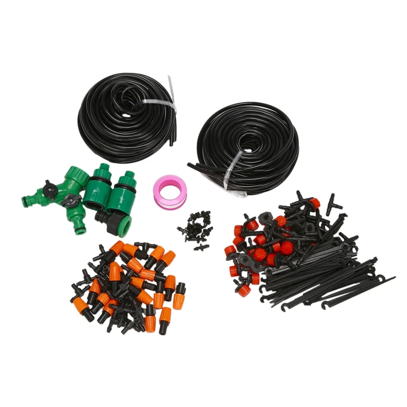 Garden Automatic Drip Irrigation Set,30M Adjustable Mini DIY Irrigation Kit,1/4 inch Heavy Duty Tube Watering Kit for Patio Lawn
Garden Automatic Drip Irrigation Set,30M Adjustable Mini DIY Irrigation Kit,1/4 inch Heavy Duty Tube Watering Kit for Patio Lawn