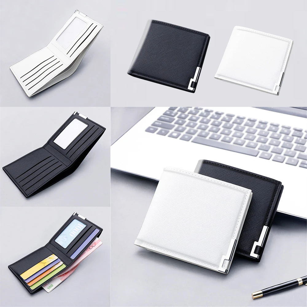 Fashion Men Wallet Soft PU Leather SolidColor Card Holder Portable Short Ultra-thin Wallet Coin Purse Multi-card Credit Card Bag
Fashion Men Wallet Soft PU Leather SolidColor Card Holder Portable Short Ultra-thin Wallet Coin Purse Multi-card Credit Card Bag