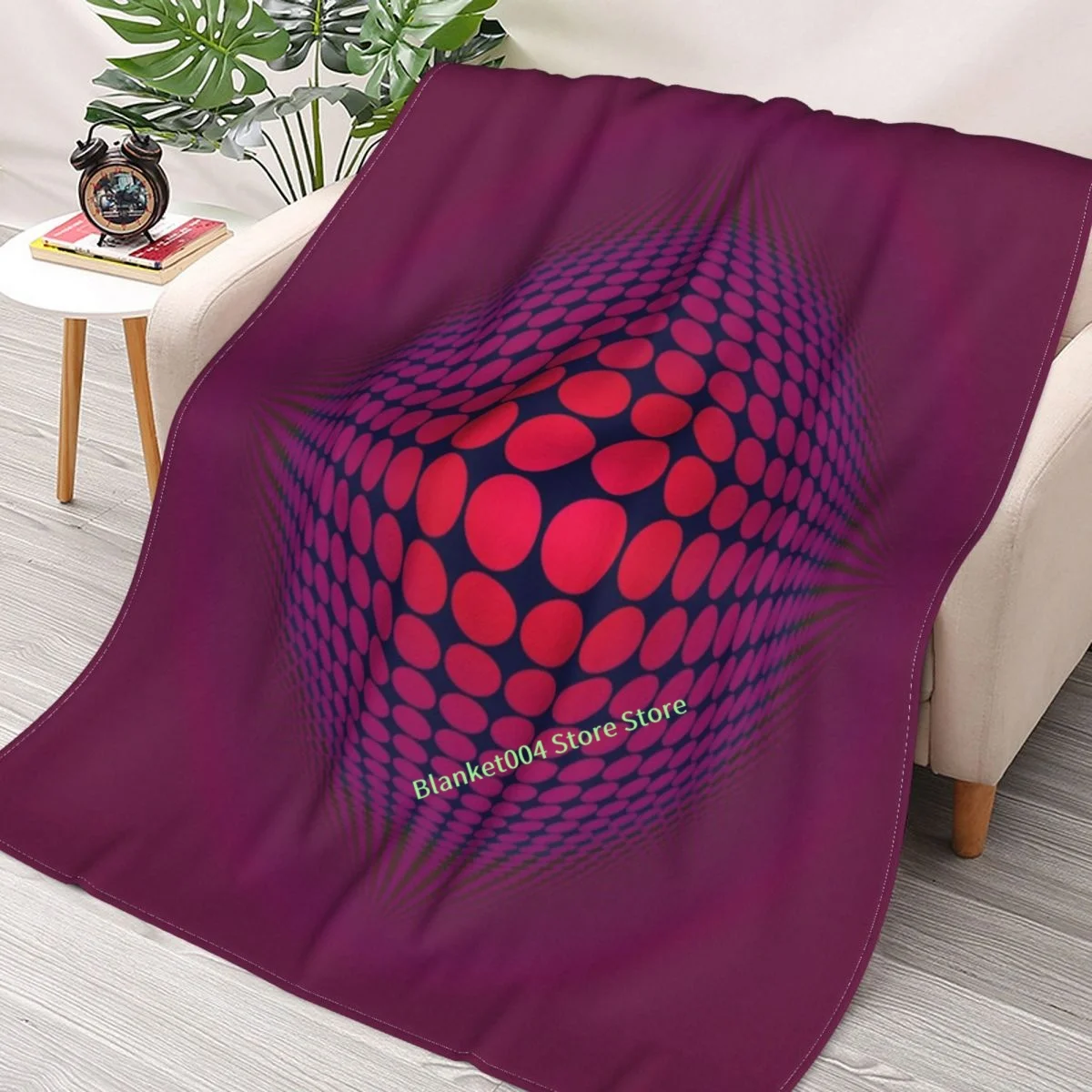 Victor Vasarely Homage 3005 Throw Blanket 3D printed sofa bedroom decorative blanket children adult Christmas gift
Victor Vasarely Homage 3005 Throw Blanket 3D printed sofa bedroom decorative blanket children adult Christmas gift