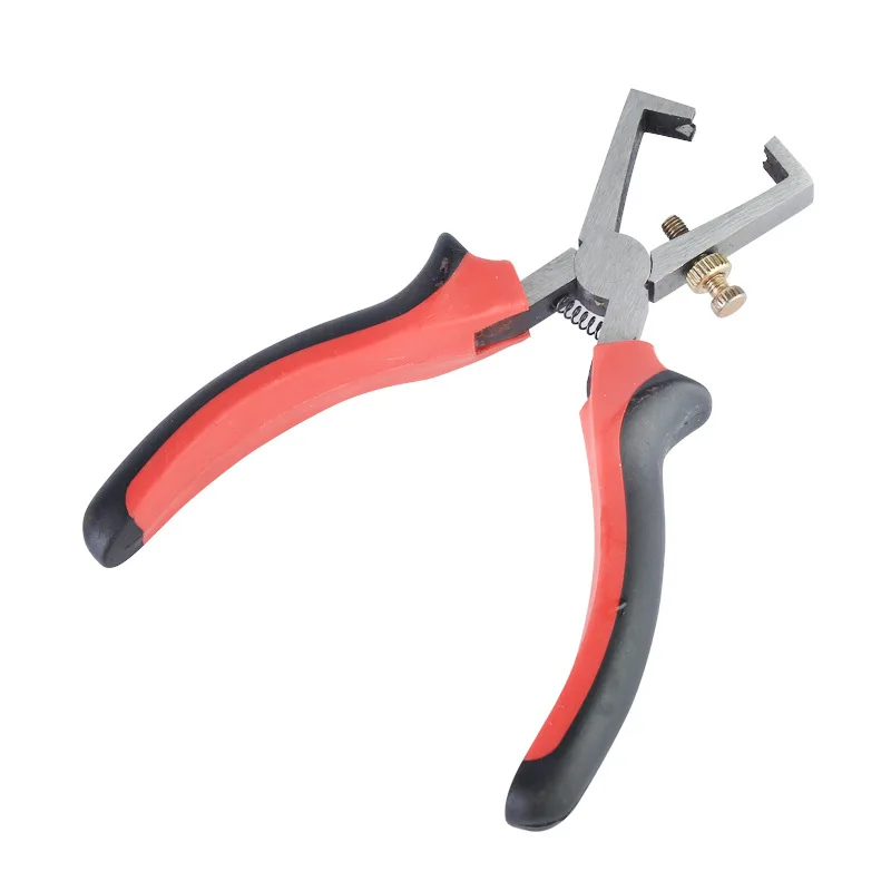 Wire Stripper Adjustable Decrustation Pliers Hard blade Cutting Metal Wire Insulated Wire Stripper Cable Peeling Pliers
Wire Stripper Adjustable Decrustation Pliers Hard blade Cutting Metal Wire Insulated Wire Stripper Cable Peeling Pliers