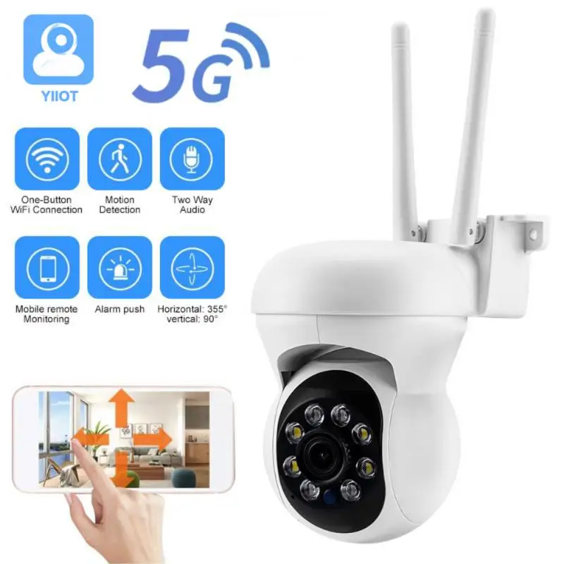 Tracking Night Wireless Video Automatic Camera Surveillance Camera Ip Surveillance Camera Tracking Video Security 5g Full-color
Tracking Night Wireless Video Automatic Camera Surveillance Camera Ip Surveillance Camera Tracking Video Security 5g Full-color