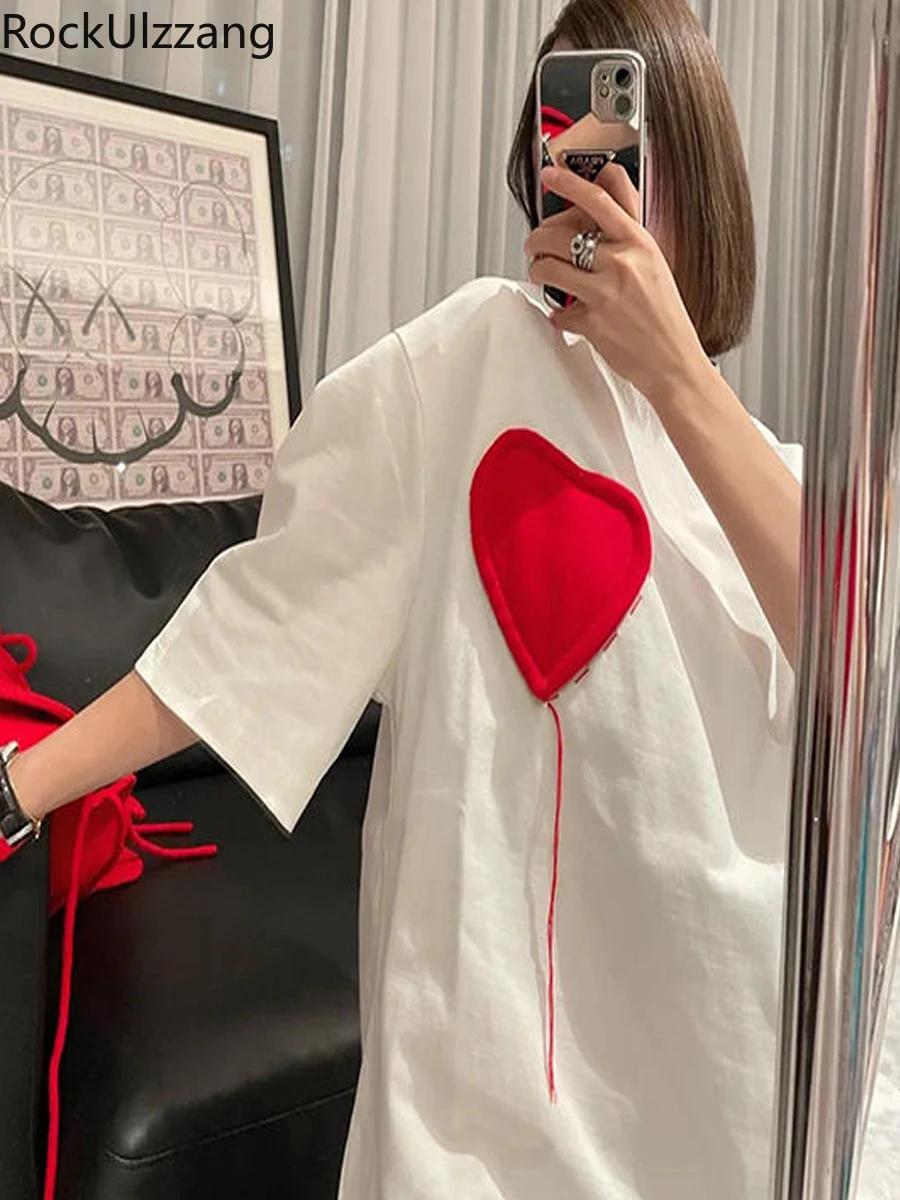 Stitch Red Heart Long Sleeve Graphic White Loose T-Shirt Women Round Neck T Shirt harajuku y2k kpop top casual korean aesthetic
Stitch Red Heart Long Sleeve Graphic White Loose T-Shirt Women Round Neck T Shirt harajuku y2k kpop top casual korean aesthetic