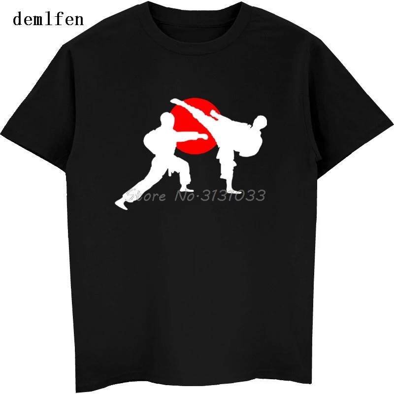 Novelty Two Karate Fighter T-Shirts Men's Summer Casual Cotton O-neck T Shirt Taekwondo T Shirt Cool Tees
Novelty Two Karate Fighter T-Shirts Men's Summer Casual Cotton O-neck T Shirt Taekwondo T Shirt Cool Tees