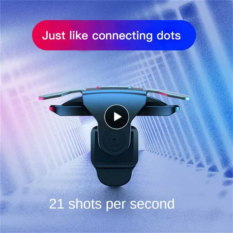 Rapid Response Mobile Game Controller Sensitive Non-slip Fire Aim Button Comfortable Gamepad Alloy Button Trigger Universal 
Rapid Response Mobile Game Controller Sensitive Non-slip Fire Aim Button Comfortable Gamepad Alloy Button Trigger Universal