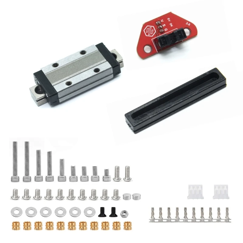 Replacement Tap Probe Kit PCB 5V High-precision Leveling Sensor for Voron 2.4 MGN9 Rail Carriage 3D Printer Part
Replacement Tap Probe Kit PCB 5V High-precision Leveling Sensor for Voron 2.4 MGN9 Rail Carriage 3D Printer Part