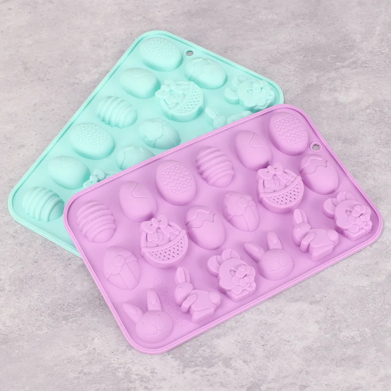 Easter Egg Bunny Cake Mold Baking Silicone Pan Dessert Soap Epoxy Resin Ice Mold Heat Resisting Baby Food Mold Kitchen Bakeware
Easter Egg Bunny Cake Mold Baking Silicone Pan Dessert Soap Epoxy Resin Ice Mold Heat Resisting Baby Food Mold Kitchen Bakeware