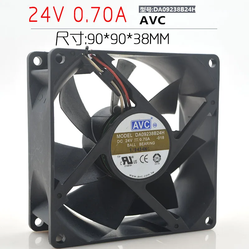 Da09238b24h 9cm 9038 24V 0.70a мощный преобразователь частоты охлаждающий вентилятор
Da09238b24h 9cm 9038 24V 0.70a мощный преобразователь частоты охлаждающий вентилятор