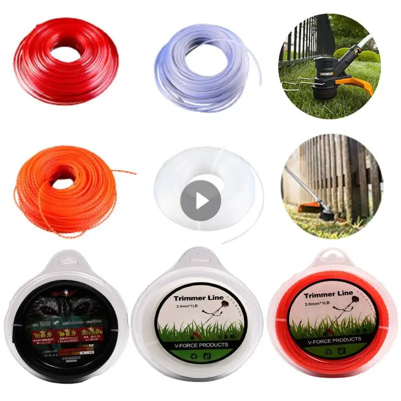 Mowing Rope Mower Wire Twist Serrated Nylon Material Mower Wire Straw Ropes Portable Garden Supplies Lawn Mower Accessories
Mowing Rope Mower Wire Twist Serrated Nylon Material Mower Wire Straw Ropes Portable Garden Supplies Lawn Mower Accessories