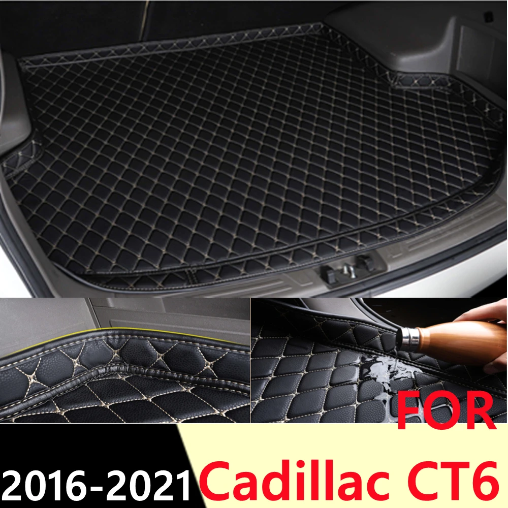 Коврик для багажника автомобиля Cadillac CT6 2016-21, для любой погоды 
Коврик для багажника автомобиля Cadillac CT6 2016-21, для любой погоды