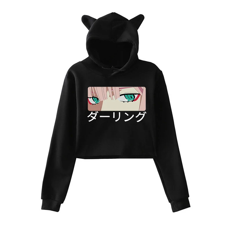 Zero Two Darling In The Franxx Anime Print Hoodie Women Harajuku Fashion Streetwear Crop Tops Kawaii Cartoon Sweatshirts Female
Zero Two Darling In The Franxx Anime Print Hoodie Women Harajuku Fashion Streetwear Crop Tops Kawaii Cartoon Sweatshirts Female