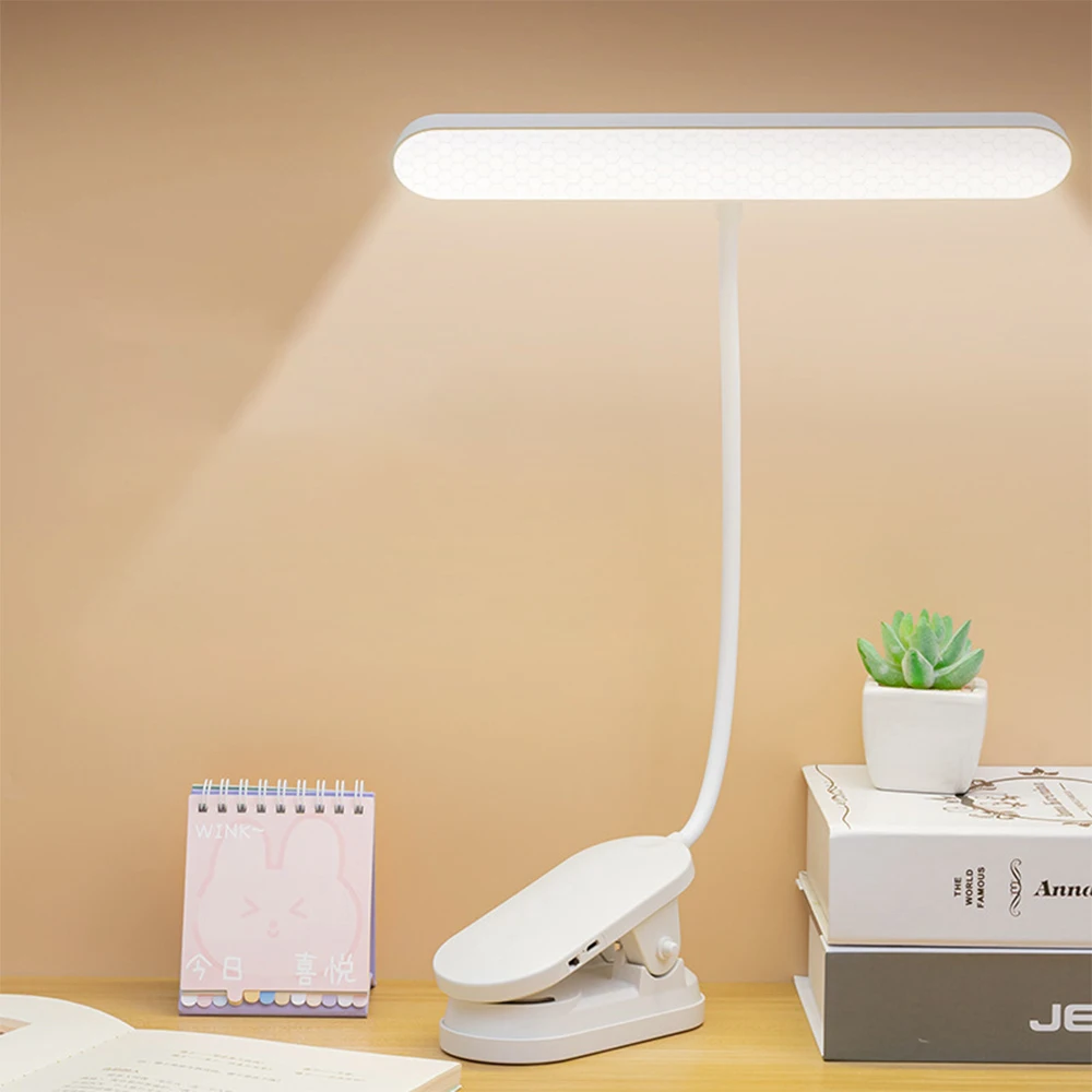 Desk Lamp Clamp Led Light Eye Protection Table Lamp With Clamp USB Bed Reading Stepless Dimming Book Night Light
Desk Lamp Clamp Led Light Eye Protection Table Lamp With Clamp USB Bed Reading Stepless Dimming Book Night Light