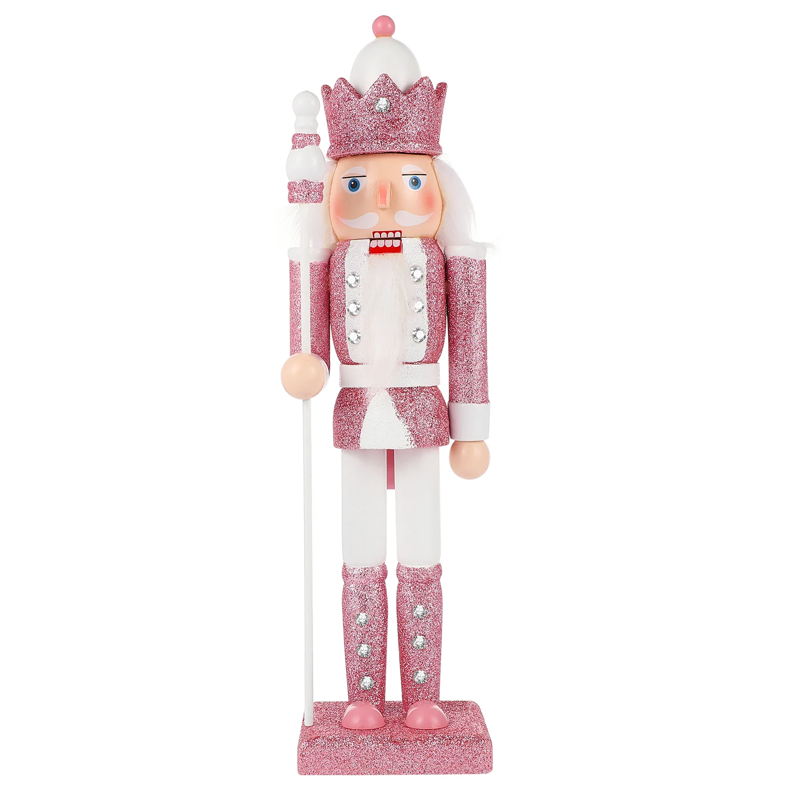 Christmas Nutcracker Traditional Wooden Pink Nutcracker Ornament Holiday Nutcracker Soldier Figure Christmas Advent Nutcrackers
Christmas Nutcracker Traditional Wooden Pink Nutcracker Ornament Holiday Nutcracker Soldier Figure Christmas Advent Nutcrackers