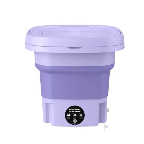 Portable Washing Machine 8L Large Capacity with Spin-Dry Basket Socks Baby Clothes Towels Foldable Washing Machine
Portable Washing Machine 8L Large Capacity with Spin-Dry Basket Socks Baby Clothes Towels Foldable Washing Machine