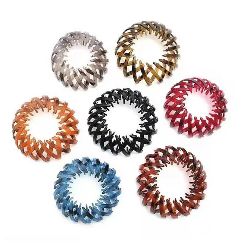 7Pcs Fashion Women Bun Crystal Velvet Hair Claw Horsetail Buckle Hair Clip Bird Nest Expanding Hair Accessories Female Ponytail
7Pcs Fashion Women Bun Crystal Velvet Hair Claw Horsetail Buckle Hair Clip Bird Nest Expanding Hair Accessories Female Ponytail