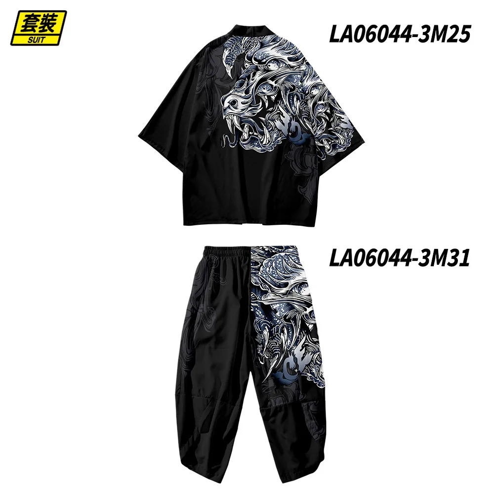 Куртка Hanfu в стиле Харадзюку Мужская, юката, Азиатская мода, костюм с принтом дракона Тан, Традиционная японская одежда, кимоно, штаны оверса...
Куртка Hanfu в стиле Харадзюку Мужская, юката, Азиатская мода, костюм с принтом дракона Тан, Традиционная японская одежда, кимоно, штаны оверса...