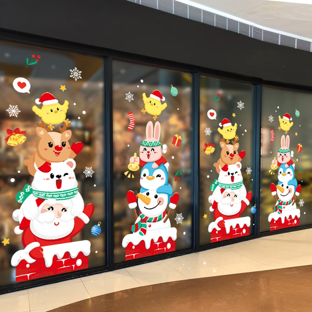 Christmas Window Stickers Christmas Decorations For Home 2023 Christmas Wall Sticker Kids Room Wall Decals Navidad New Year 2023 
Christmas Window Stickers Christmas Decorations For Home 2023 Christmas Wall Sticker Kids Room Wall Decals Navidad New Year 2023