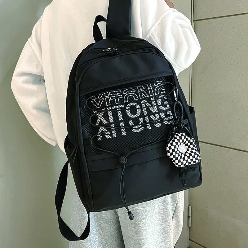 Fashion Women's Nylon Backpack Cute Girls Preppy Style School Bag Female Student Large Capacity Rucksack Lady Anti Theft Mochila
Fashion Women's Nylon Backpack Cute Girls Preppy Style School Bag Female Student Large Capacity Rucksack Lady Anti Theft Mochila